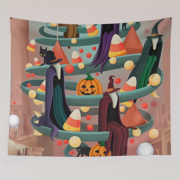 Item preview, Surrealist Halloween Design designed and sold by signshirtz.