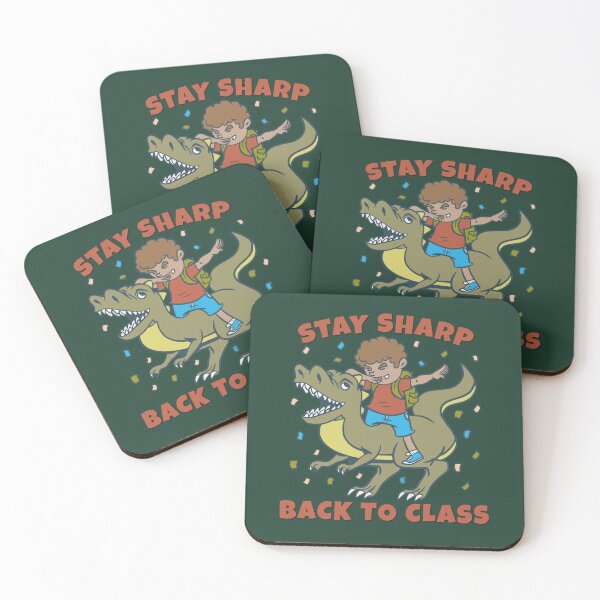 Item preview, Stay sharp, back to class designed and sold by PositivelyPrinted.