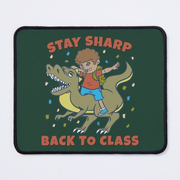 Item preview, Stay sharp, back to class designed and sold by PositivelyPrinted.