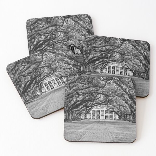Item preview, Oak Alley Plantation in Black and White designed and sold by Kay Brewer.