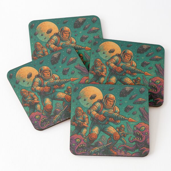 Item preview, Asteroid Mutiny: Miners vs Monsters designed and sold by -DEEWOLF-.