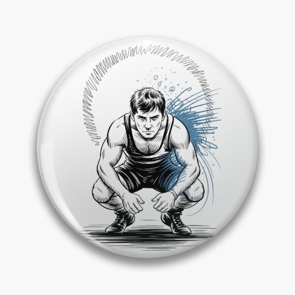 Item preview, Dynamic Wrestler Ready Pose designed and sold by ShadowAndSlate.