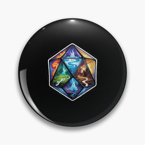 Item preview, Elemental Dice designed and sold by Nerd Forge.