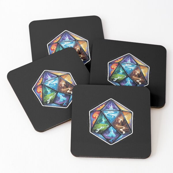 Item preview, Elemental Dice designed and sold by Nerd Forge.