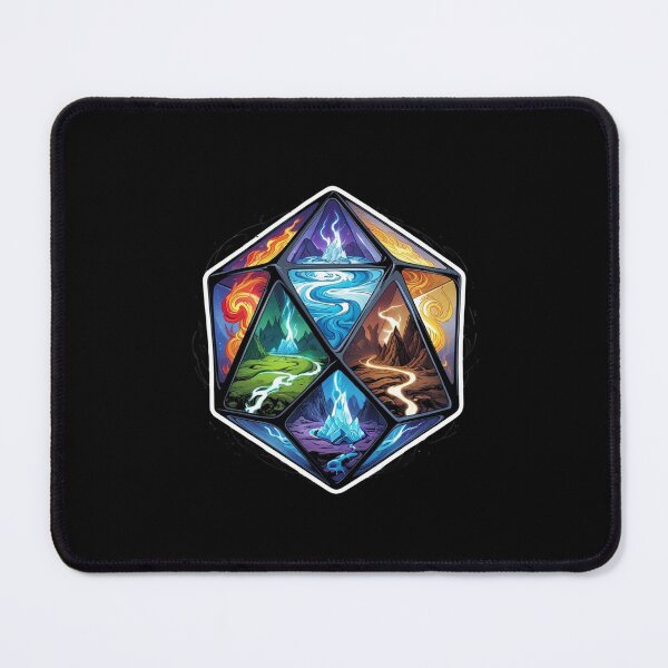 Item preview, Elemental Dice designed and sold by Nerd Forge.