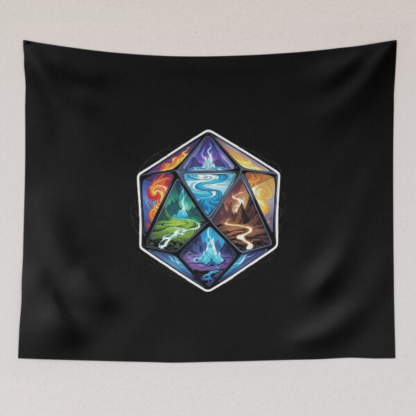 Item preview, Elemental Dice designed and sold by Nerd Forge.