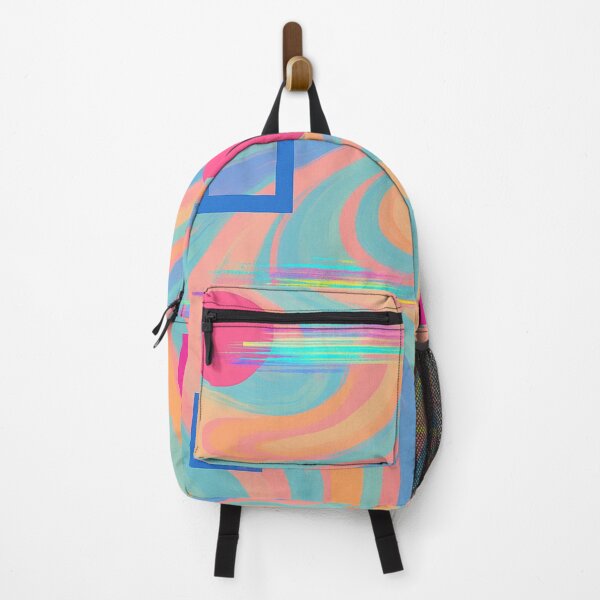 Item preview, Vaporwave Geometric Swirl | Retro Aesthetic Abstract Pattern designed and sold by zevorgue.
