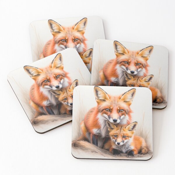 Item preview, Cute fox designed and sold by Island Art Studios.