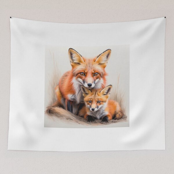 Item preview, Cute fox designed and sold by Island Art Studios.