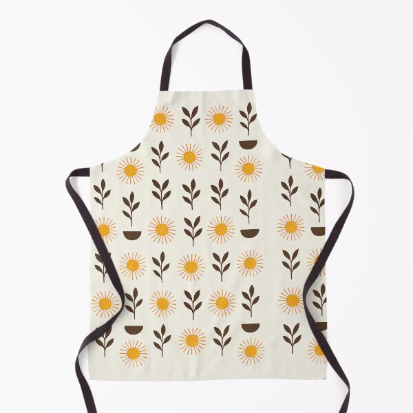 Item preview, Minimal Botanical Sun Pattern – Organic Scandinavian Wall & Pillow Design designed and sold by PosterFuel.