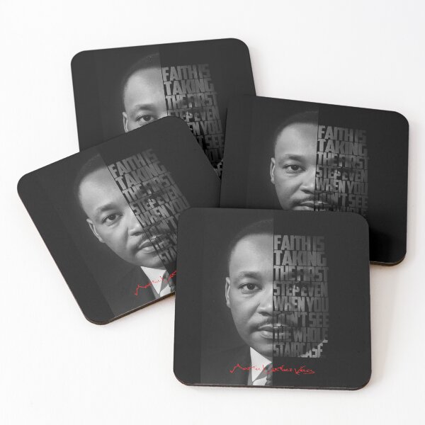 Aperçu de l'œuvre Affiche avec citation de Martin Luther King créée et vendue par Enea Kelo.