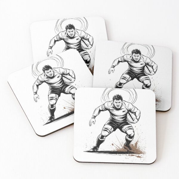 Item preview, Dynamic Rugby Player Intensity designed and sold by ShadowAndSlate.