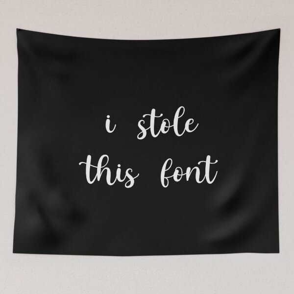 Item preview, i stole this font 02 designed and sold by Ellie Kokoro.