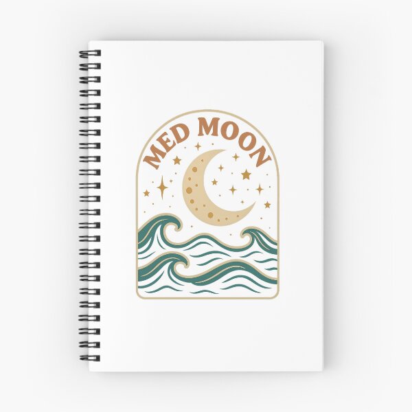 Item preview, Med Moon Glow – Minimal Crescent Summer Vibes designed and sold by ALITOPRINCE.
