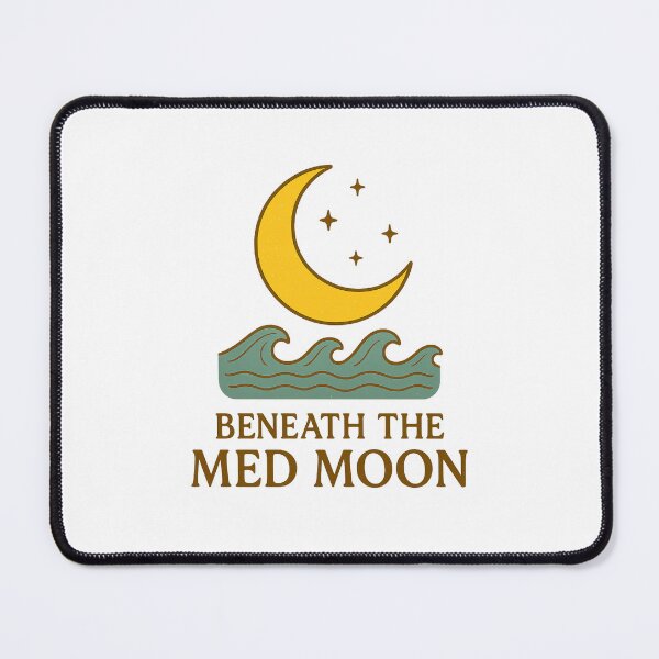Item preview, Med Moon Glow – Minimal Crescent Summer Vibes designed and sold by ALITOPRINCE.
