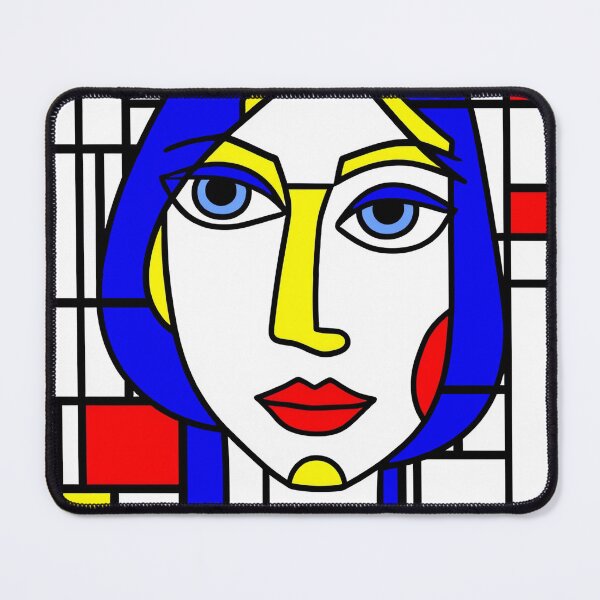 Item preview, Modern Mondrian Muse designed and sold by Art & Coffee.
