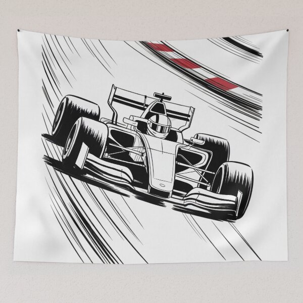 Item preview, Dynamic Formula 1 Racer designed and sold by ShadowAndSlate.