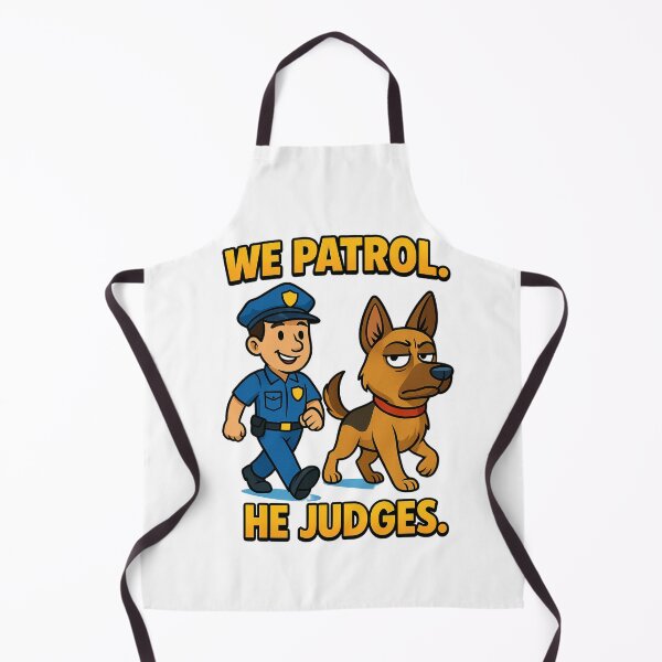 Item preview, K-9 We Patrol He Judges designed and sold by RoliPictures.