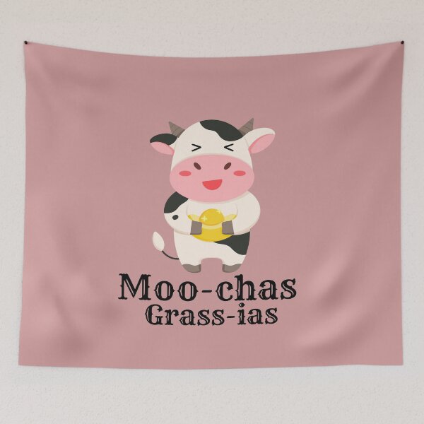 Item preview, Moo chas grass ias, muchas gracias  designed and sold by belladesign7.