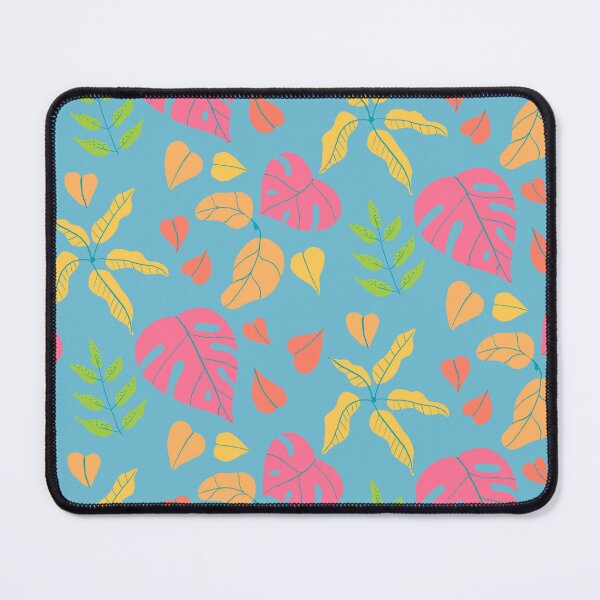 Item preview, Neon tropical leaves designed and sold by MoonbirdPrintCo.