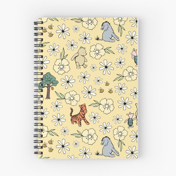 Item preview, Classic Pooh and Friends Floral Soft Yellow designed and sold by KrisInStitches.