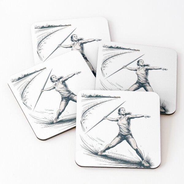 Item preview, Dynamic Javelin Thrower Sketch designed and sold by ShadowAndSlate.