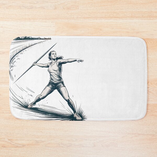 Item preview, Dynamic Javelin Thrower Sketch designed and sold by ShadowAndSlate.