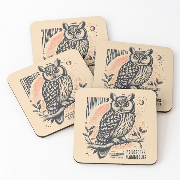 Item preview, Flammulated Owl 9 designed and sold by theAVIARY7.
