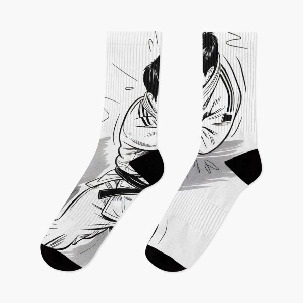 Item preview, Dynamic Judo Throw Sketch designed and sold by ShadowAndSlate.