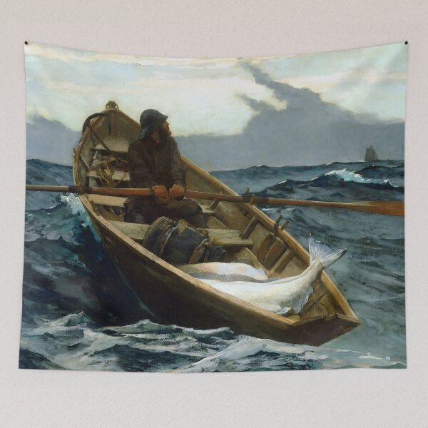 Item preview, Winslow Homer - The Fog Warning designed and sold by Jon-Baran.
