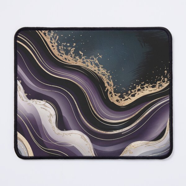 Item preview, Gold Waves Abstract designed and sold by ShadowAndSlate.