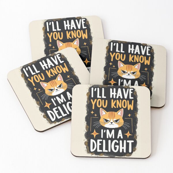 Item preview, I'll Have You Know, I'm A Delight designed and sold by Nerd Forge.