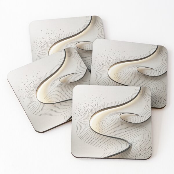 Item preview, Illuminated Flow Abstract designed and sold by ShadowAndSlate.