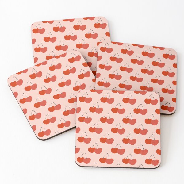 Item preview, Bright red cherries designed and sold by MoonbirdPrintCo.