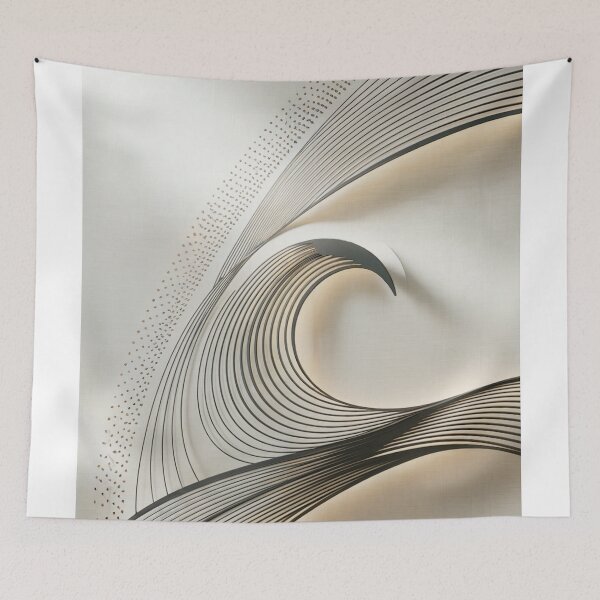 Item preview, Abstract Wave Motion designed and sold by ShadowAndSlate.