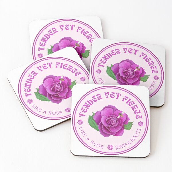 Item preview, Tender Yet Fierce - Like a Rose designed and sold by Joyful Roots.