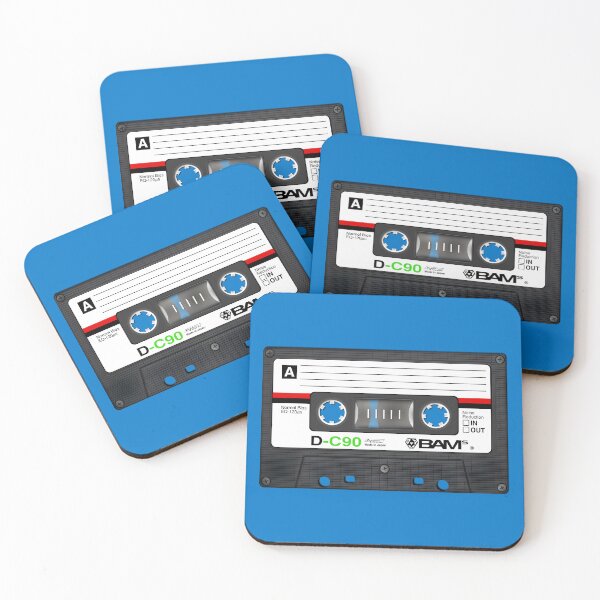 Item preview, Cassette Tape (Black & White) designed and sold by The Nostalgia Vault.