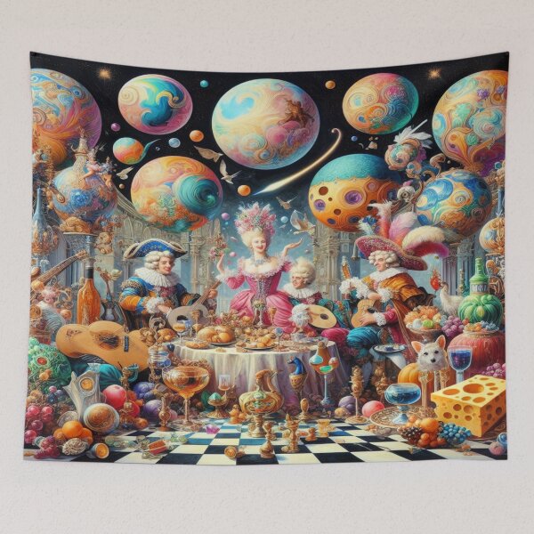 Item preview, Galactic Banquet – A Musical Feast in a Celestial Ballroom designed and sold by daweave77.