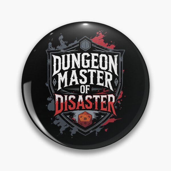 Item preview, Dungeon Master of Disaster designed and sold by Nerd Forge.