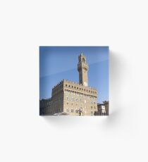 Castle in Florence Acrylic Block