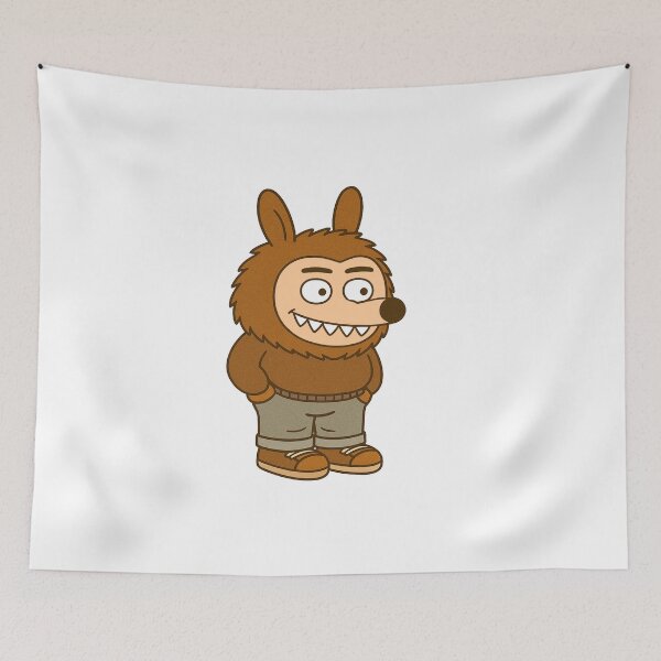 Item preview, Chill Guy in Labubu Style  designed and sold by YourDreamyDesign.