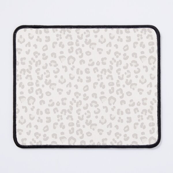 Item preview, Neutral leopard print in light gray designed and sold by MoonbirdPrintCo.