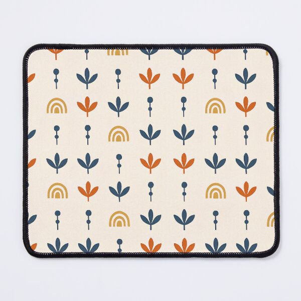 Item preview, Minimal Nature Icons Pattern – Scandinavian Style Botanical Print for Home Decor designed and sold by PosterFuel.