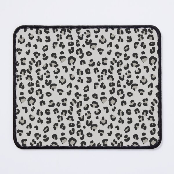 Item preview, Neutral leopard print in gray and charcoal designed and sold by MoonbirdPrintCo.