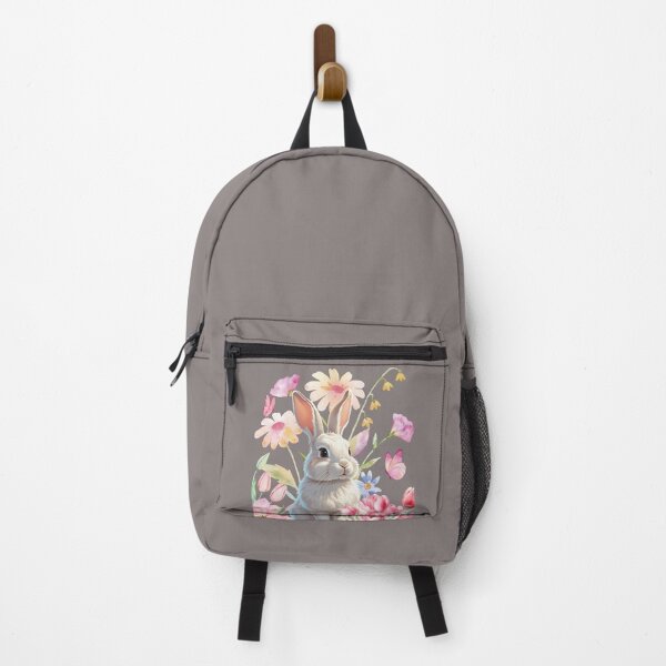 Item preview, Bunny among tulips designed and sold by lunadesignsmoon.