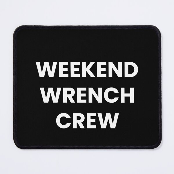 Item preview, Weekend Wrench Crew — Garage Duty Badge • Retro Mechanic Tee designed and sold by BeetleDots.