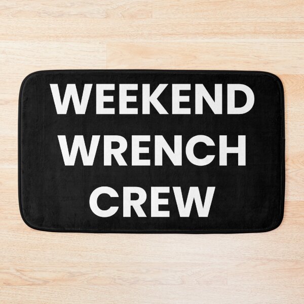 Item preview, Weekend Wrench Crew — Garage Duty Badge • Retro Mechanic Tee designed and sold by BeetleDots.