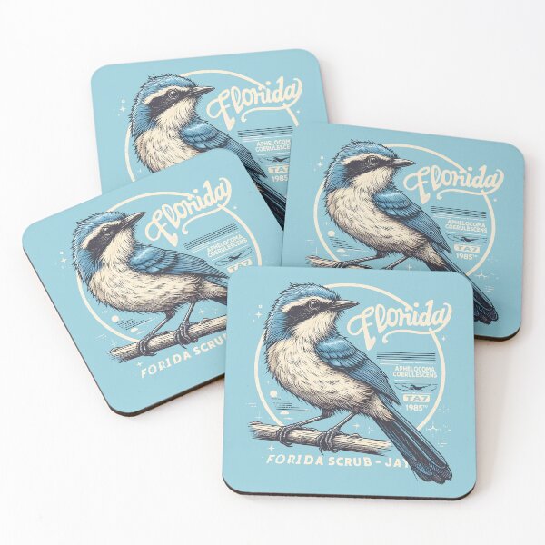 Item preview, Florida Scrub-Jay designed and sold by theAVIARY7.