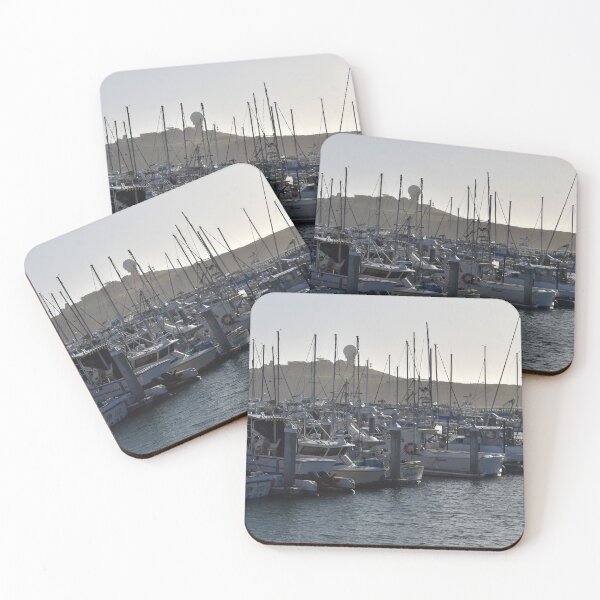 Item preview, Boats in Half Moon Bay, California designed and sold by Igor Pozdnyakov.