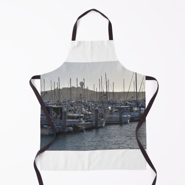 Item preview, Boats in Half Moon Bay, California designed and sold by Igor Pozdnyakov.